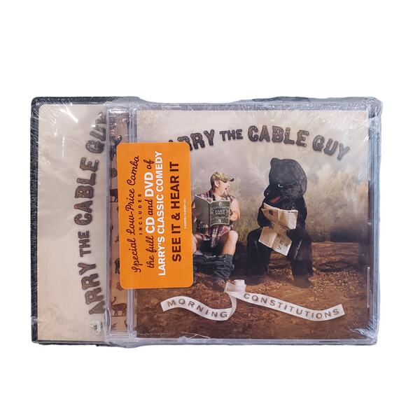 Larry the Cable Guy Morning Constitutions DVD CD Larrys Comedy Redneck Humor - Picture 12 of 13